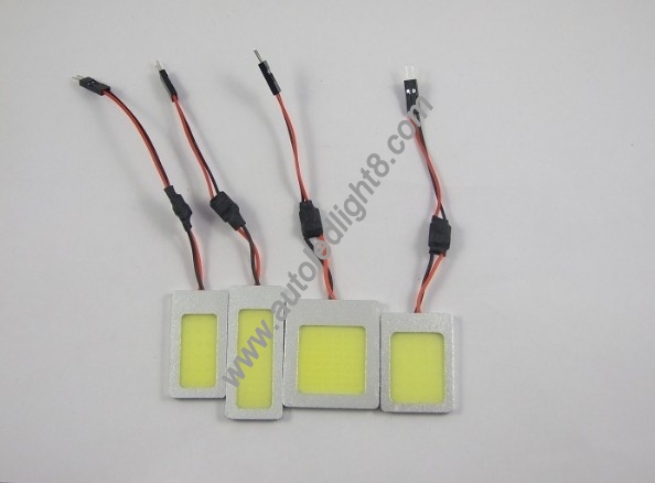 LED COB Panel Lights, Universal Fit For Any Cars, Trucks Interior Map Lights or Dome Lights
