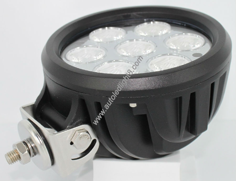 6INCH  70W Black Cover Cree Led Driving Light Emergency Vehicle Led Light 