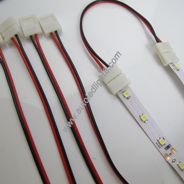 Connector Adapter for 3528 LED Flexible Strip 8mm Strip to Strip Connector