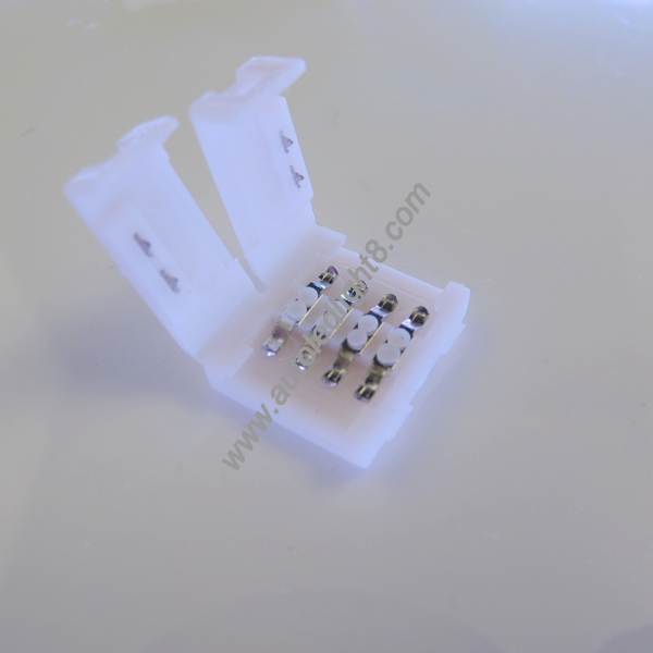10mm 4-Conductor PCB Connection RGB LED Strip to Strip Connector