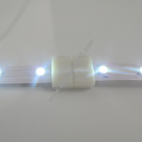 Mini 2Pin 8mm For 3528 LED single color Strip Solderless Connector