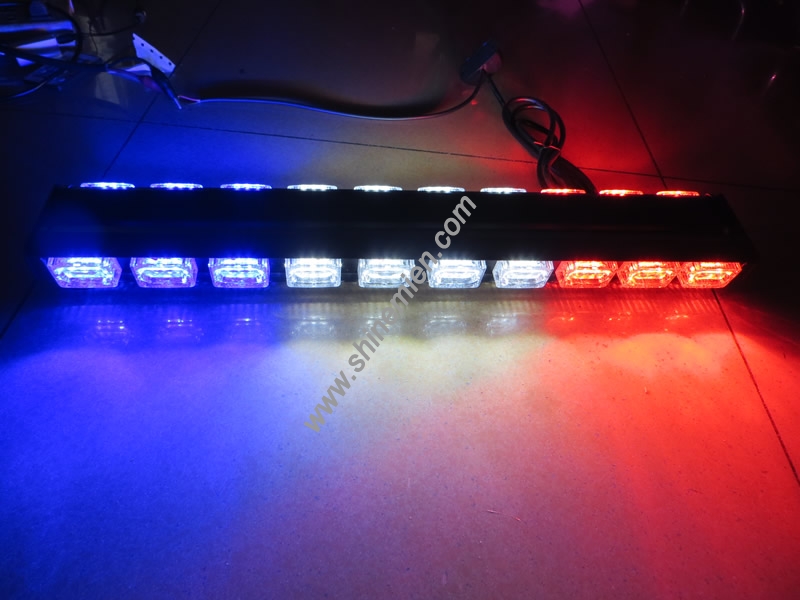 Super bright LED flash strobe led light bar double side with LEDs