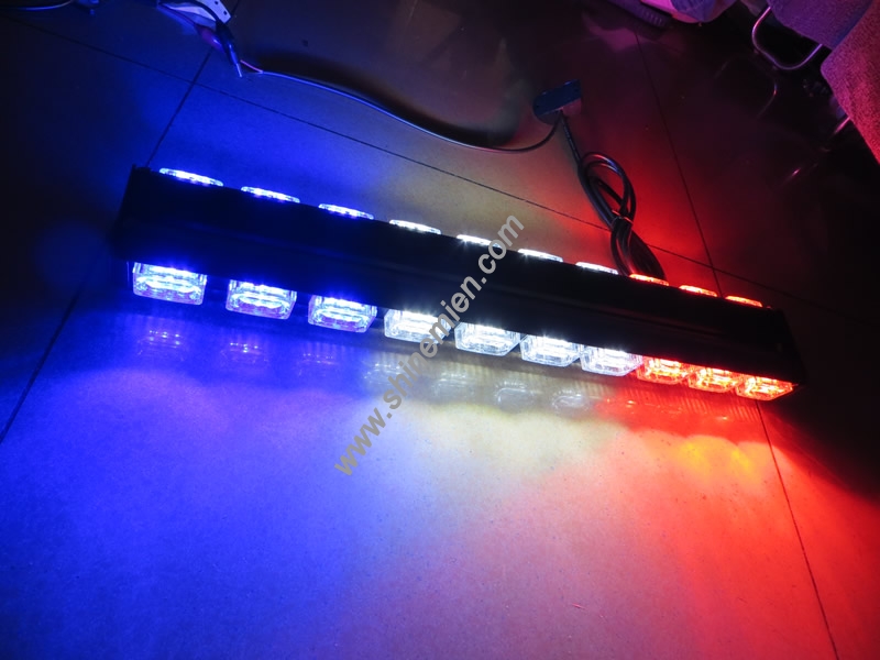Super bright LED flash strobe led light bar double side with LEDs