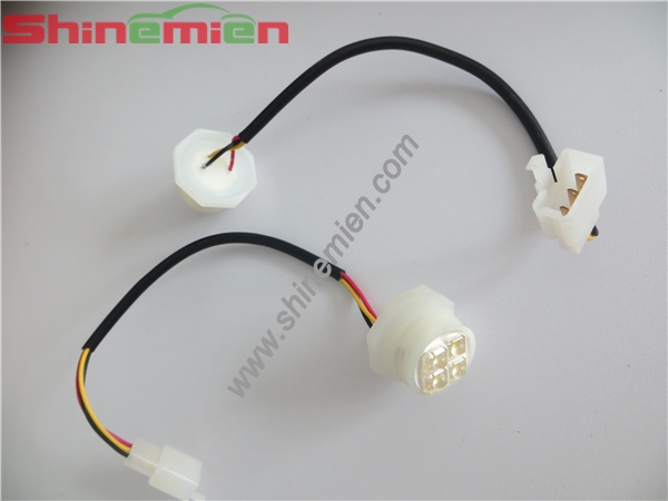 160W 8x4 LED Bulbs Hide-A-Way Emergency Hazard Warning Strobe Light Kit 