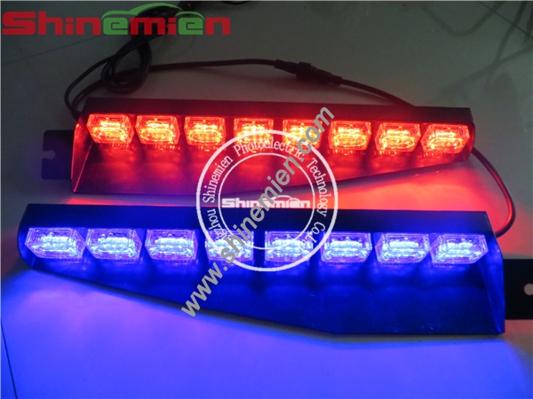 48 LED Warning Strobe Light LED Split Visor Light emergency vehicle Strobe Lights