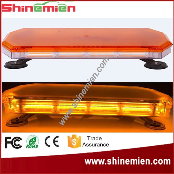 24 Inch Amber strobe lights bar COB LED strobe lights Emergency Warning lights