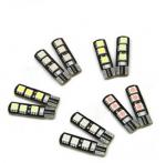 NO ERROR W5W T10 6 SMD 5050 LED  Light Canbus Bulbs 