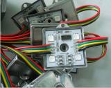 4 pcs 5050 SMD LED module,DC12V input,waterproof,20pcs a string;RGB 