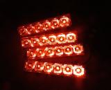 24 watts LED Car Strobe Grille Lights, Emergency Vehicle Strobe Light 