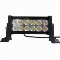  Double Row 7.5inch  36W Led Work Light Bar For Off-road 4x4