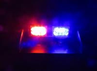 6LED  car dash Police emergency Warning Red Blue Strobe Lamp