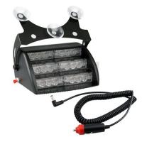 18 LED Emergency Vehicle Strobe Lights for Windshields Dashboard 3 Flash Modes Available in White / 