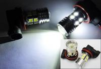 H11 CREE Q5 7W LED projector Fog Light Lamp bulb HeadLight 12 SMD Bright White