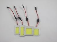 LED COB Panel Lights, Universal Fit For Any Cars, Trucks Interior Map Lights or Dome Lights