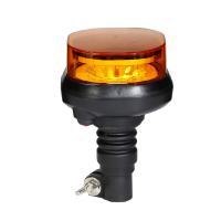 Flashing Amber ROTATING Flexible DIN Pole Mount Tractor LED Beacon Warning Light